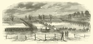 Franklins divisie steekt de Rappahannock opnieuw over, december 1862