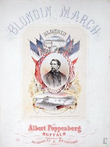 Vooromslag voor de bladmuziek van 