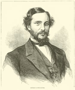 George H Pendleton, november 1864 door American School