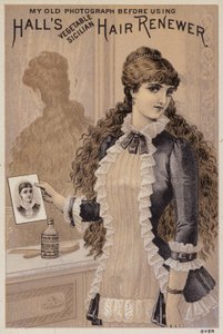 Meisje met haar foto door American School