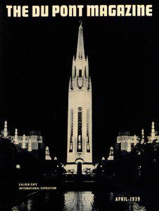 Golden Gate International Exposition, voorpagina van het DuPont Magazine, april 1939