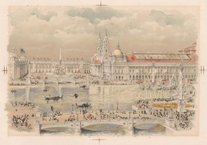 Grote Bekken op de Wereldtentoonstelling van Chicago door American School