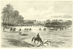 Hancocks korps steekt de Rapidan over, mei 1864 door American School