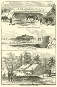 Hoofdkwartier van het leger van de Potomac door American School