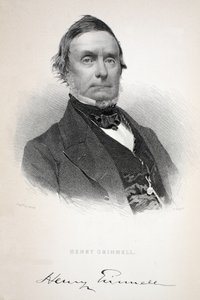 Henry Grinnell, illustratie uit Henry Grinnell (1799-1874); De tweede Grinnell-expeditie op zoek naar Sir John Franklin..., 1856 door American School