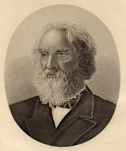 Henry Wadsworth Longfellow (1807-82) door American School