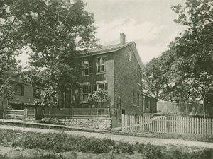 Huis van Ulysses S Grant in 1861 door American School