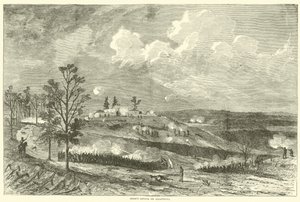 Hoods aanval op Allatoona, oktober 1864 door American School