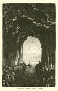 Interieur van Fingals Cave, Staffa