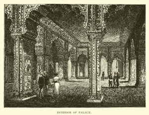 Interieur van het Paleis door American School