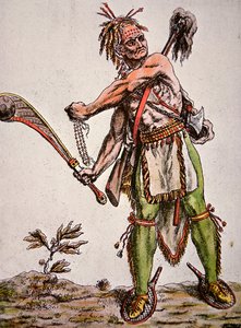 Iroquois Krijger door American School