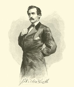 J Wilkes Booth, april 1865 door American School