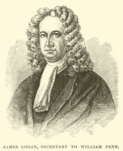 James Logan, Secretaris van William Penn door American School