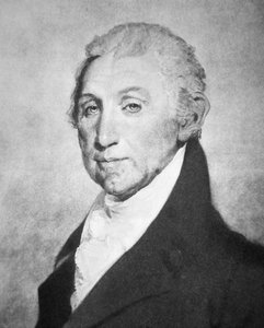 James Monroe (1758-1831) door American School