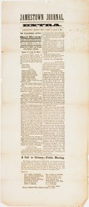 Jamestown journal extra, 9 mei 1862 door American School