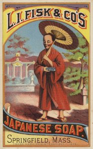 Japanse man met zeep