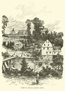 Jericho Mills, North Anna, mei 1864 door American School