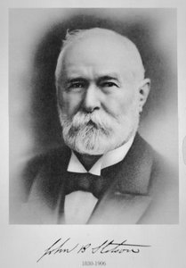 John B. Stetson (1830-1906) Amerikaanse hoedenmaker uit Philadelphia door American School