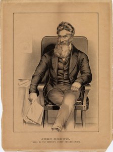 John Brown, leider van de Harpers Ferry-opstand door American School