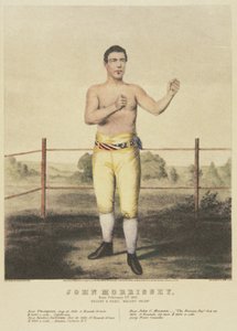 John Morrissey, van een eigentijdse prent