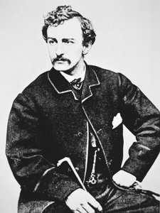 John Wilkes Booth, moordenaar van Abraham Lincoln door American School