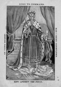Koning Andrew de eerste, ca. 1833