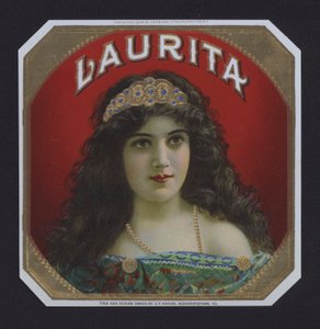 Laurita, sigarenlabel door American School