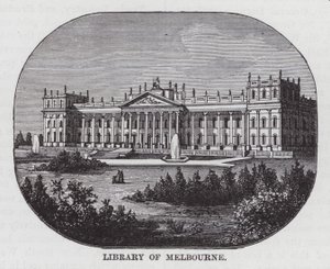 Bibliotheek van Melbourne (gravure)