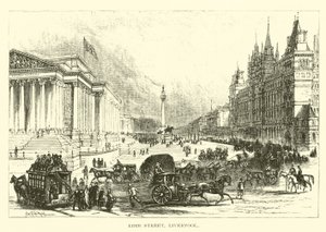Lime Street, Liverpool door American School