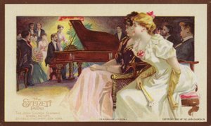 Luisteren naar een pianorecital door American School