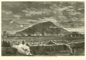 Lookout Mountain, vanaf de federale werken aan Chattanooga Creek, november 1863 door American School