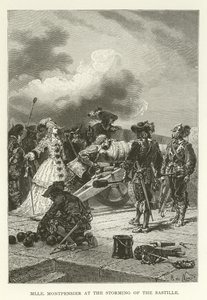 Mademoiselle Montpensier bij de Bestorming van de Bastille door American School