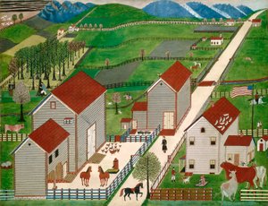 Mahantango Valley Farm, eind 19e eeuw