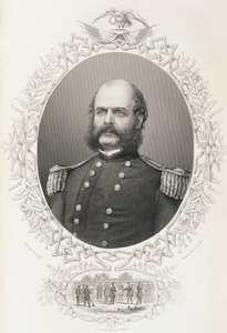 Generaal-majoor Ambrose Everett Burnside, uit 