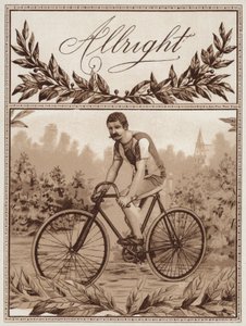 Man fietst door American School