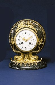 Mantelklok verkocht door Black, Starr & Frost, ca. 1875-1900