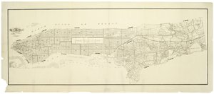 Kaart van de stad New York, gemaakt onder leiding van de Commissarissen van de Metropolitan Fire Department
