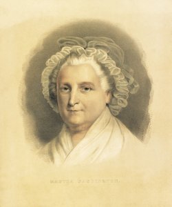 Martha Washington, uitgegeven 1857 door American School