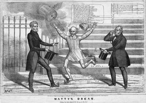 Mattys droom, uitgegeven door John Childs, New York, 1841 door American School