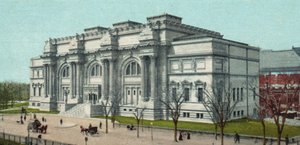 Metropolitan Museum of Art, New York door American School