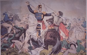 Mexicaans-Amerikaanse Oorlog (1846-48), gevecht van kolonel Harney bij Madelin nabij Veracruz