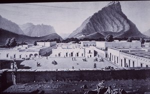 Mexicaans-Amerikaanse Oorlog (1846-48), Monterrey, veroverd door Gen Zachary Taylor door American School