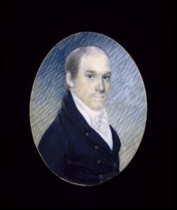 Miniatuur van William Cadogan Simes (1773-1824), ca. 1810-1824 door American School