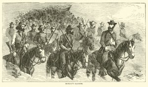 Raiders van Morgan, juli 1863 door American School