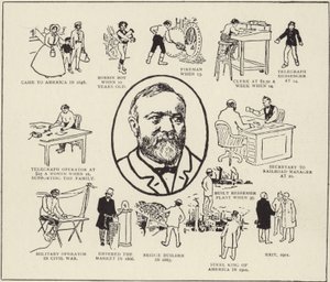 De geschiedenis van Mr Andrew Carnegie