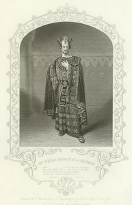 Meneer MKean Buchanan als Macbeth, Act III, scène i door American School