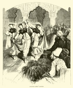 Dans van Nautch-meisjes door American School