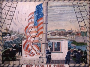 Onze Vlag is Daar: Fort McHenry, Baltimore, 1850-1900 door American School
