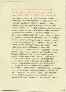 Pagina uit de Florence Virgil door American School