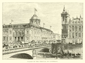 Paleis van het Tribunal de Commerce door American School